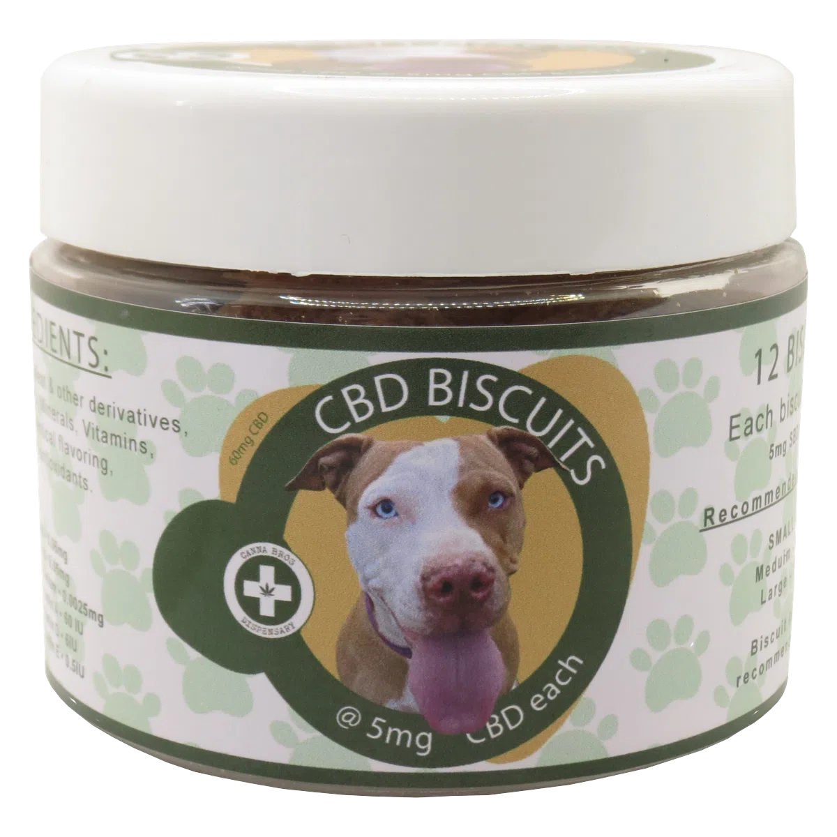 CBD Dog Biscuits 12's image 0
