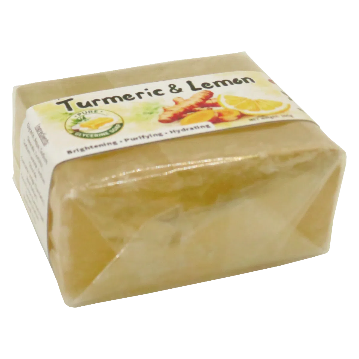 Turmeric and Lemon Soap Bar image 0