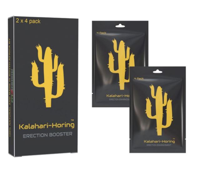 Kalahari Erection Capsules pack of 4 image 0